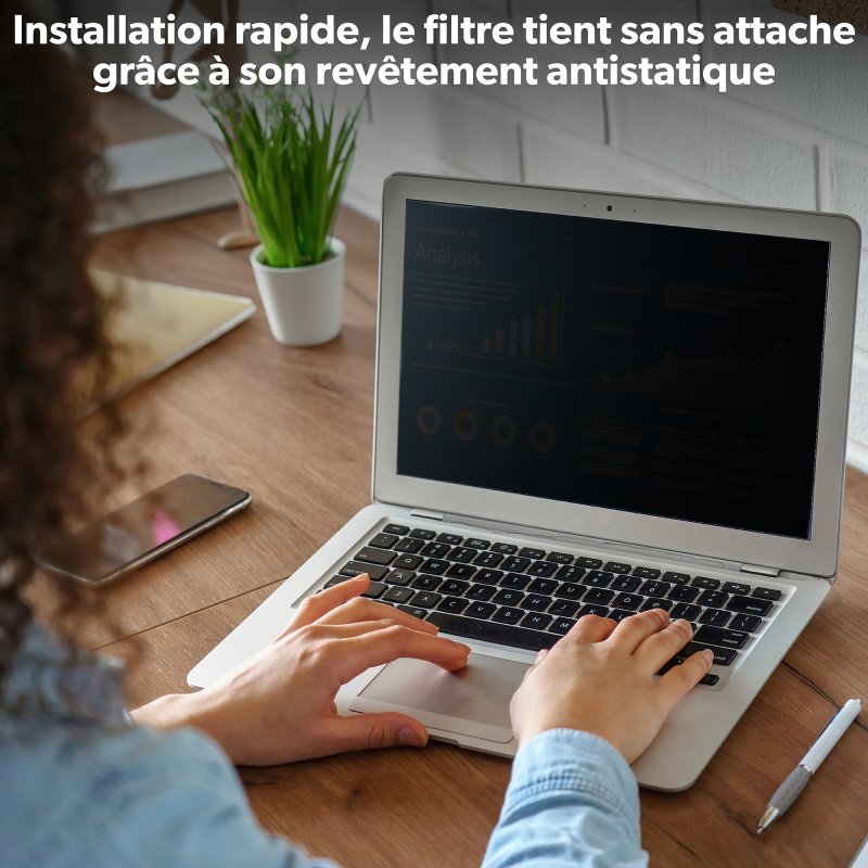 Filtre de confidentialité 15,6'' (16/9) pour ordinateurs portables