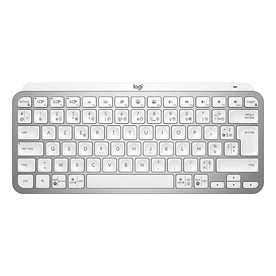Logitech MX Keys Mini pour Mac - Gris pâle