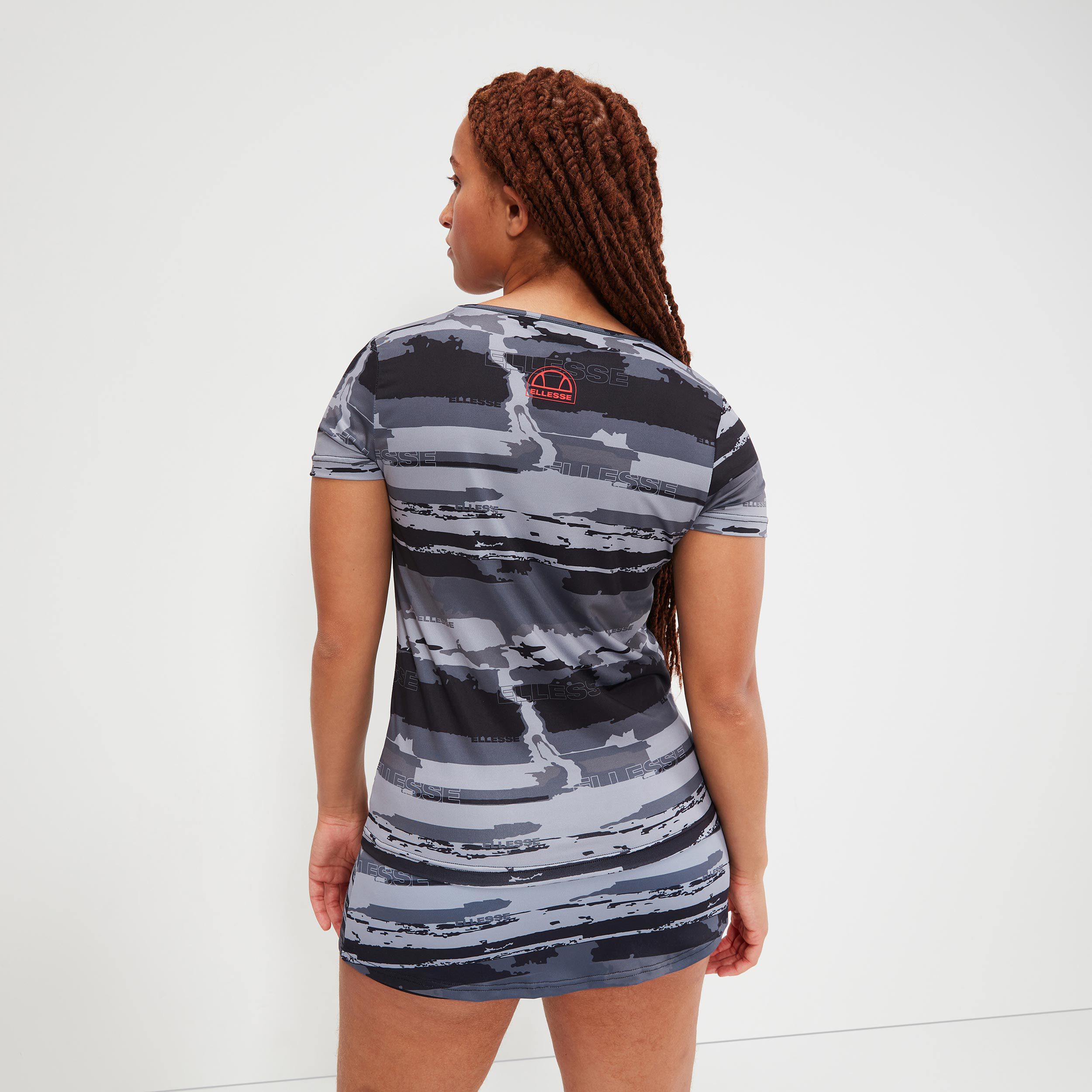 Ellesse Tampere T-shirt Femmes - Gris , Noir