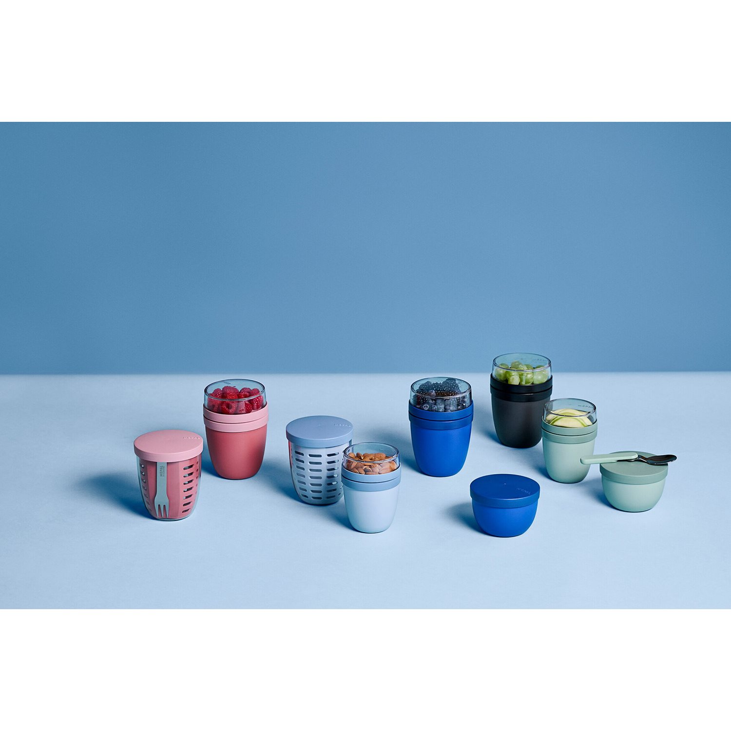 Mepal Ellipse Fruit & Veggie Pot nordic sage