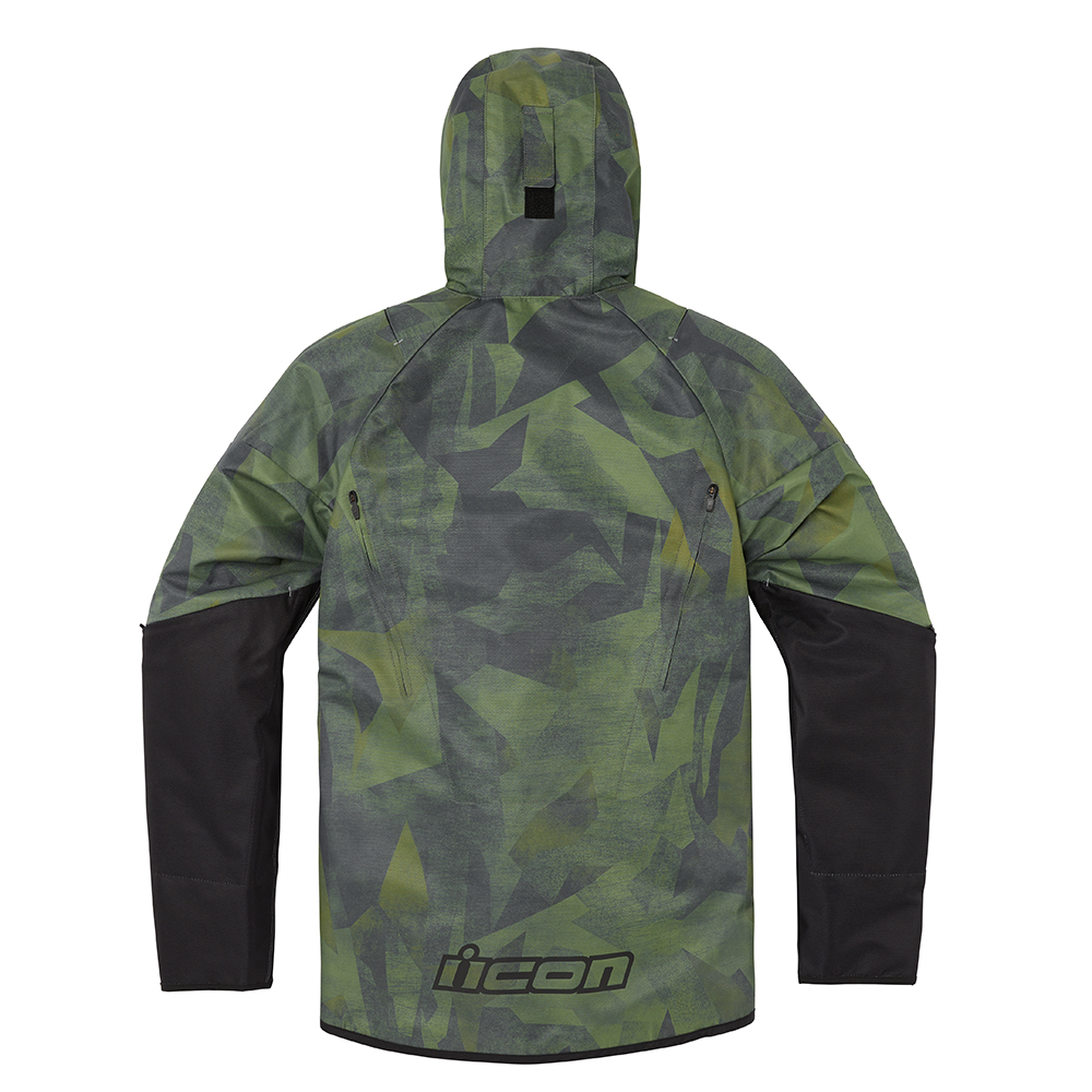 Icon - Veste Airform Battlescar™ Vert / Noir