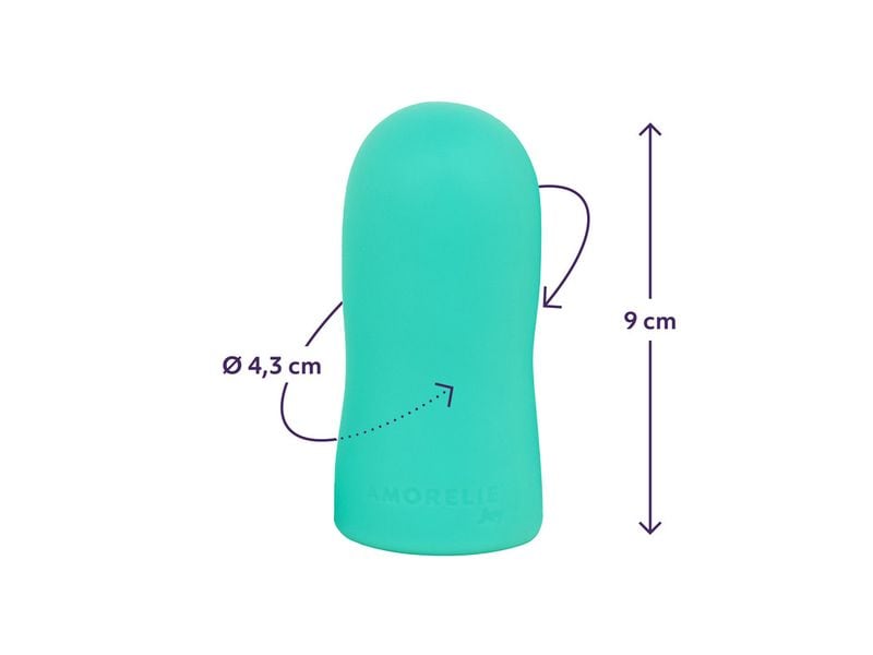 Amorelie Masturbator Joy Flow Silikon Masturbator stimuliert beim Solosex