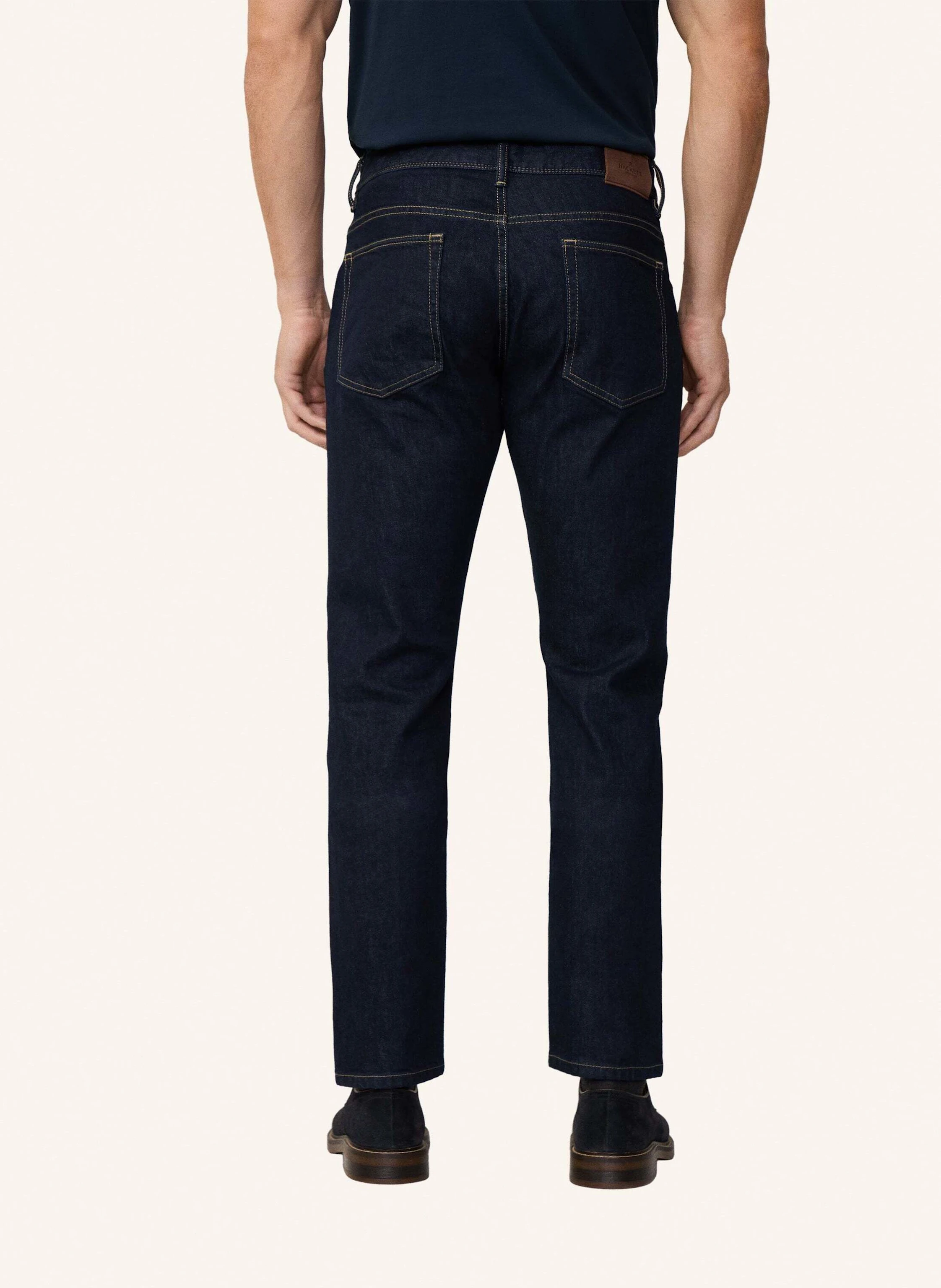 HACKETT LONDON Jeans Overall SELVEDGE RINSE DENIM