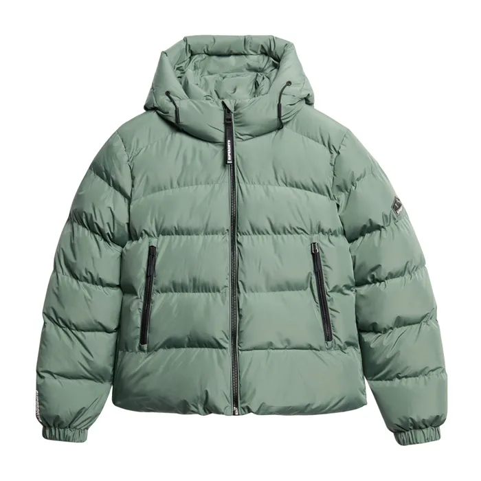 Superdry Hooded Sports Puffer Winterjas Dames