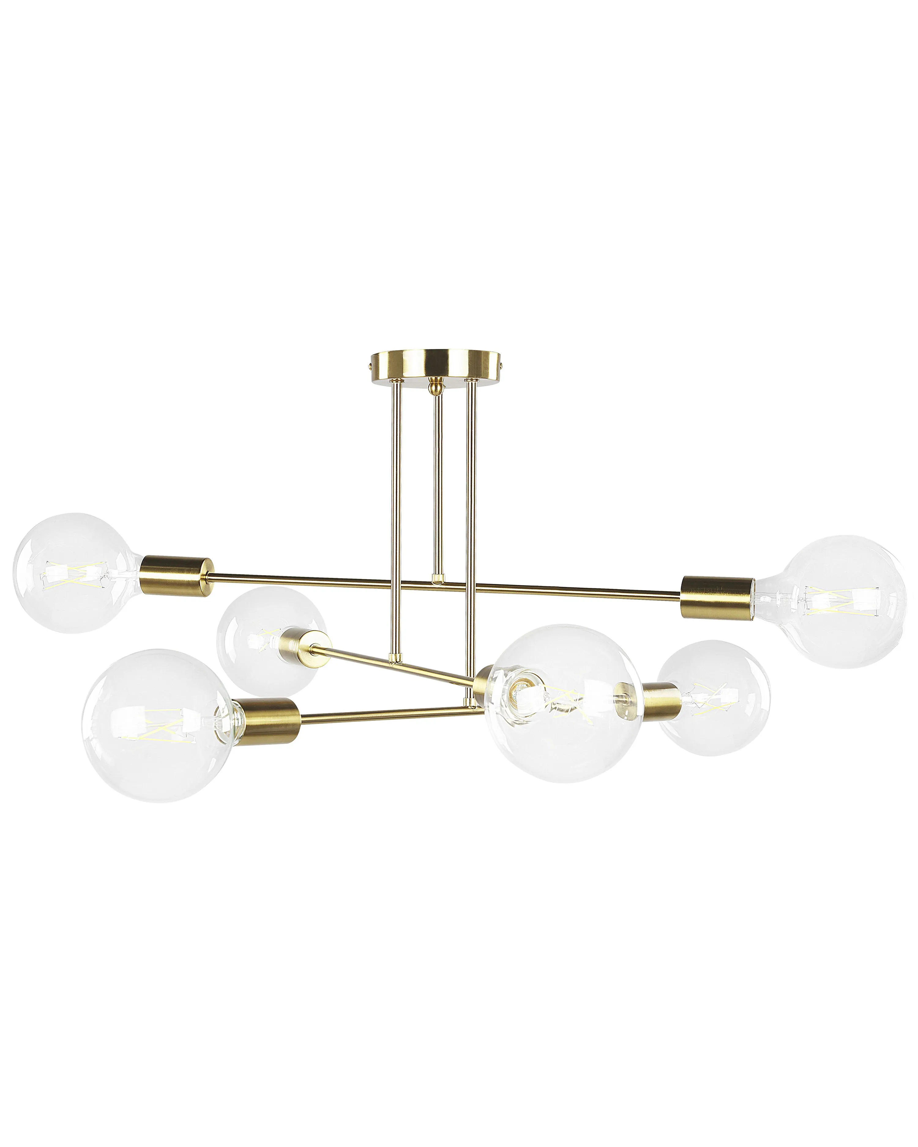 Plafondlamp KIDANE Metaal Messing