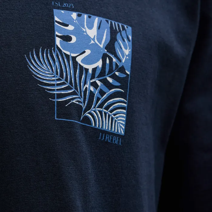JJ Rebel Bloom Crew Shirt Heren