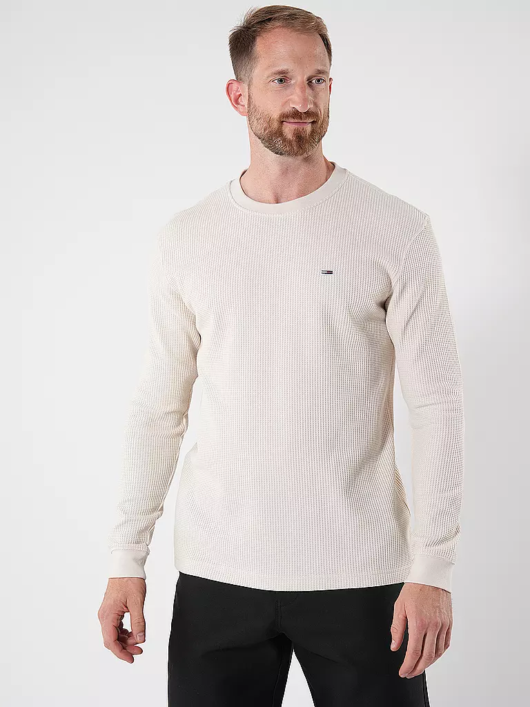 TOMMY JEANS Langarmshirt beige