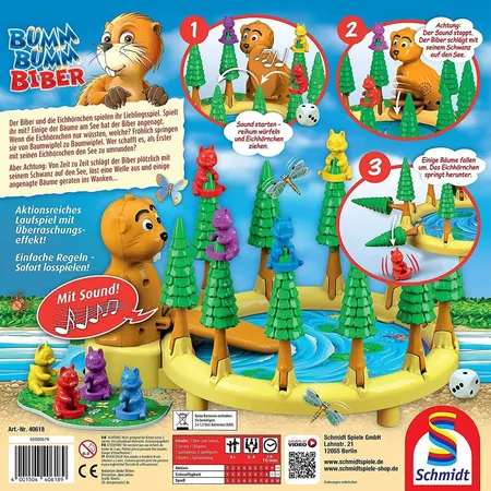 Schmidt Spiele Kinderspiel Bumm Bumm Biber