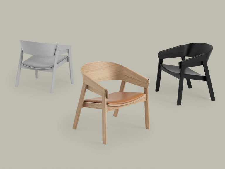 Muuto Cover Lounge Chair eiken