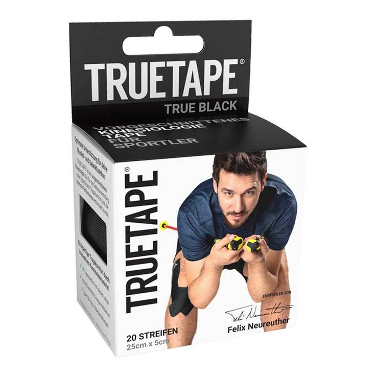 Truetape Athlete Edition Precut schwarz, 1 St