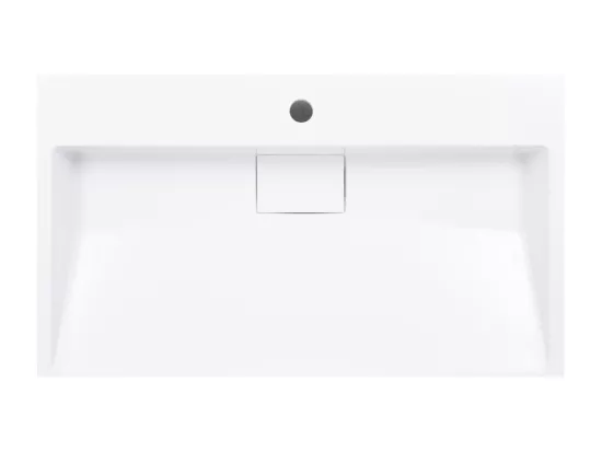 Lavabo salle de bain blanche 80 x 46 x 11 cm 02_0002634