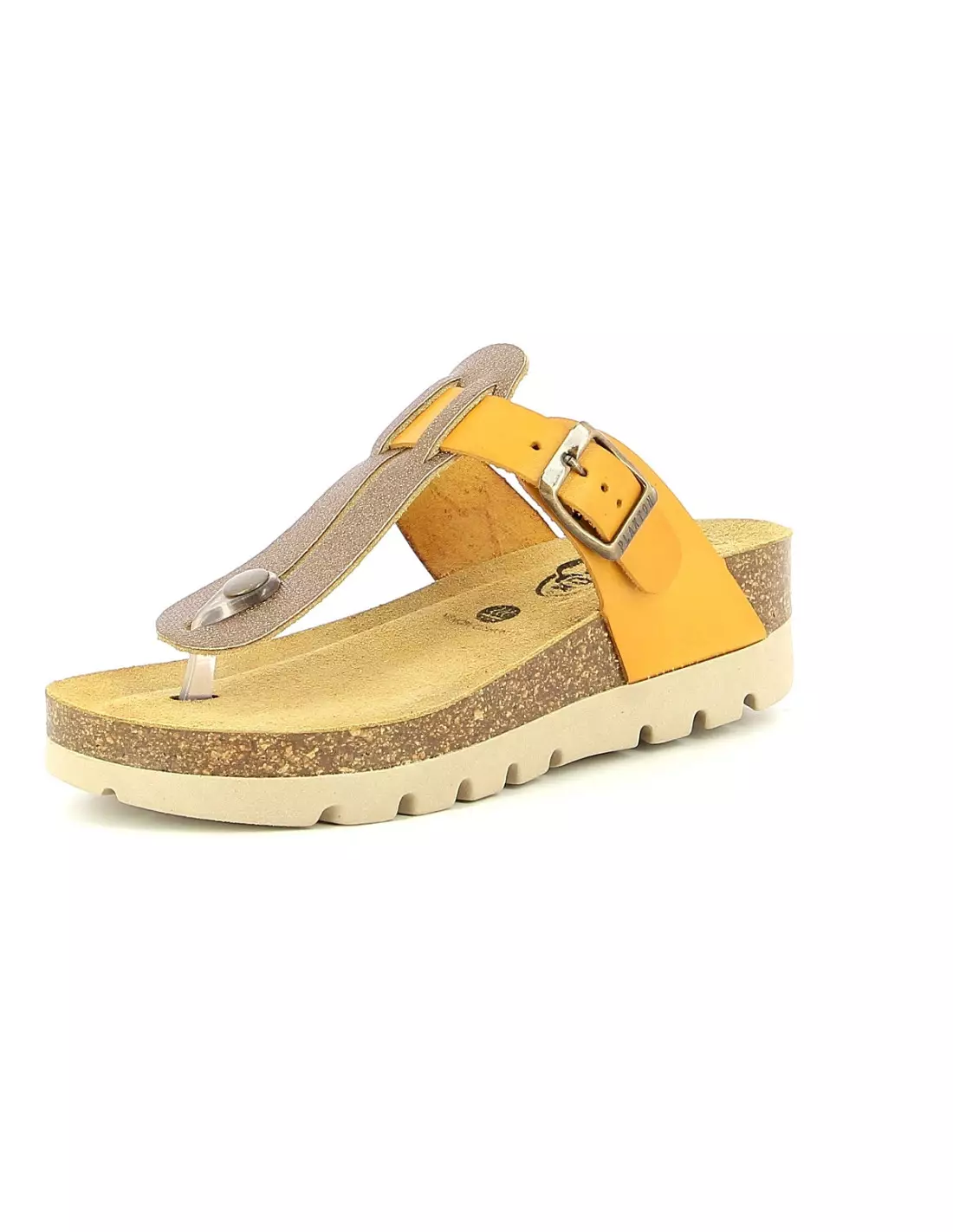 PLAKTON MEMENTO - Sandales & nu-pieds Broncevanilla