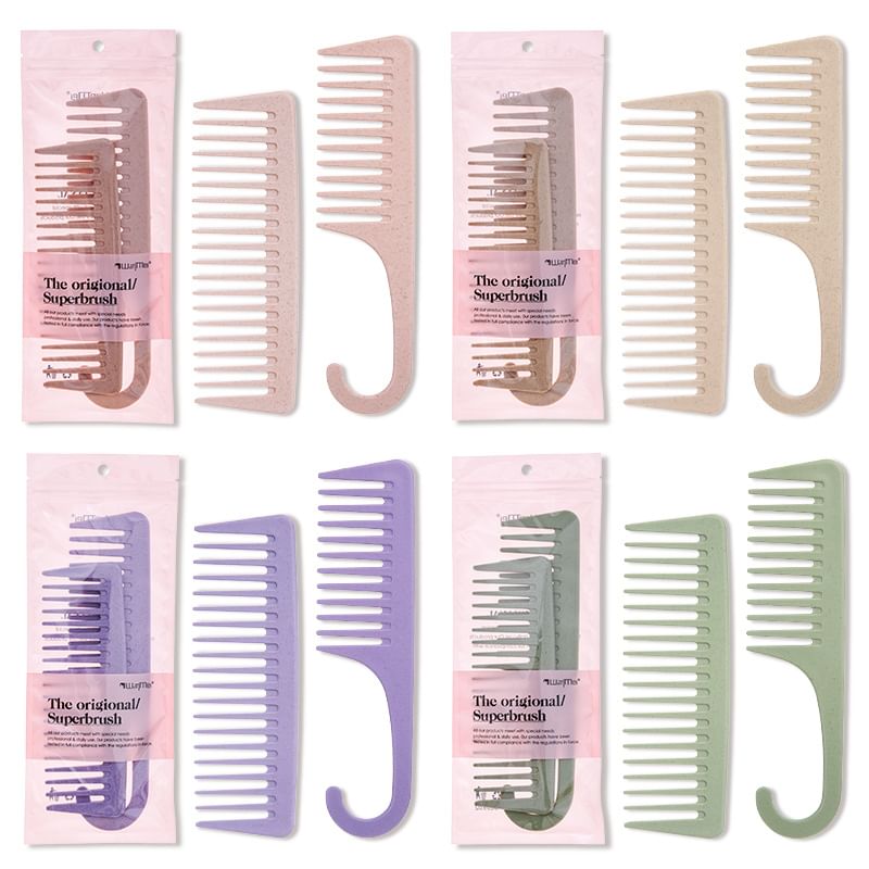 Gizmi - Set van 2: Plastic Haarkam + Styling Haarkam