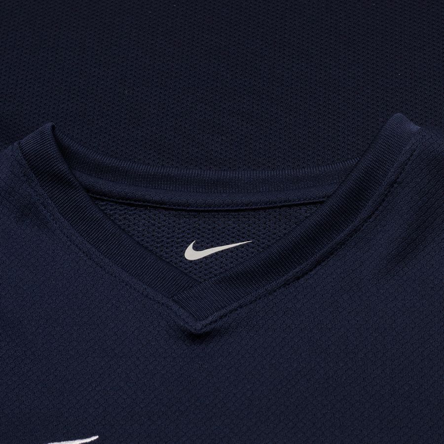 Nike Maillot Tiempo Premier II - Bleu Marine/Blanc Enfant
