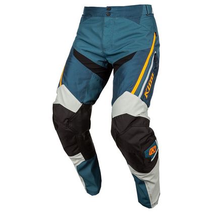 Pantalon enduro KLIM DAKAR IN-THE-BOOT 2023 - Bleu / Orange