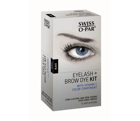 SMISS-O-PAR Färbeset schwarz Augenbrauen   Wimpernfarbeschwarz