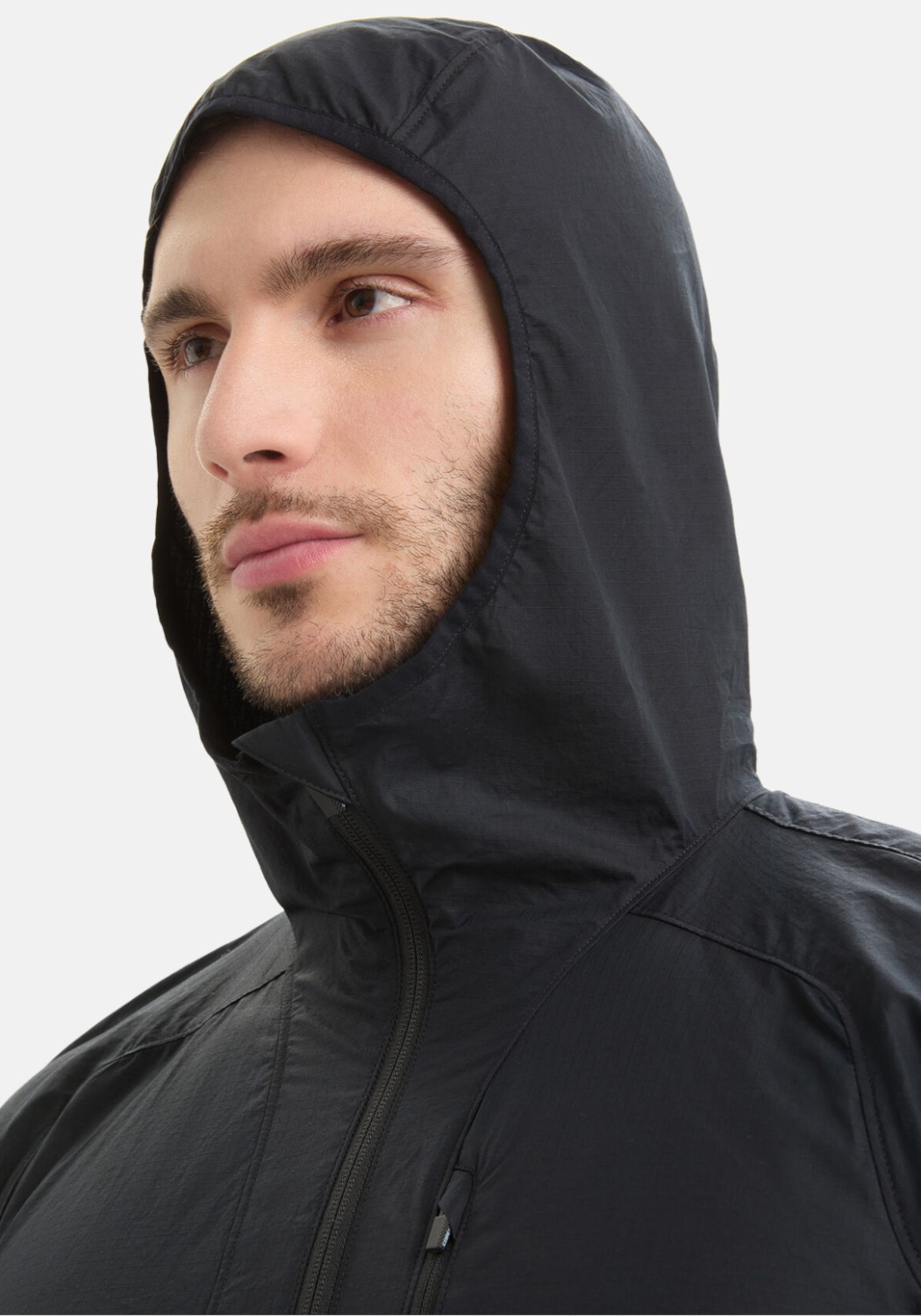Icebreaker Herrenjacke Shell  Windbreaker Black