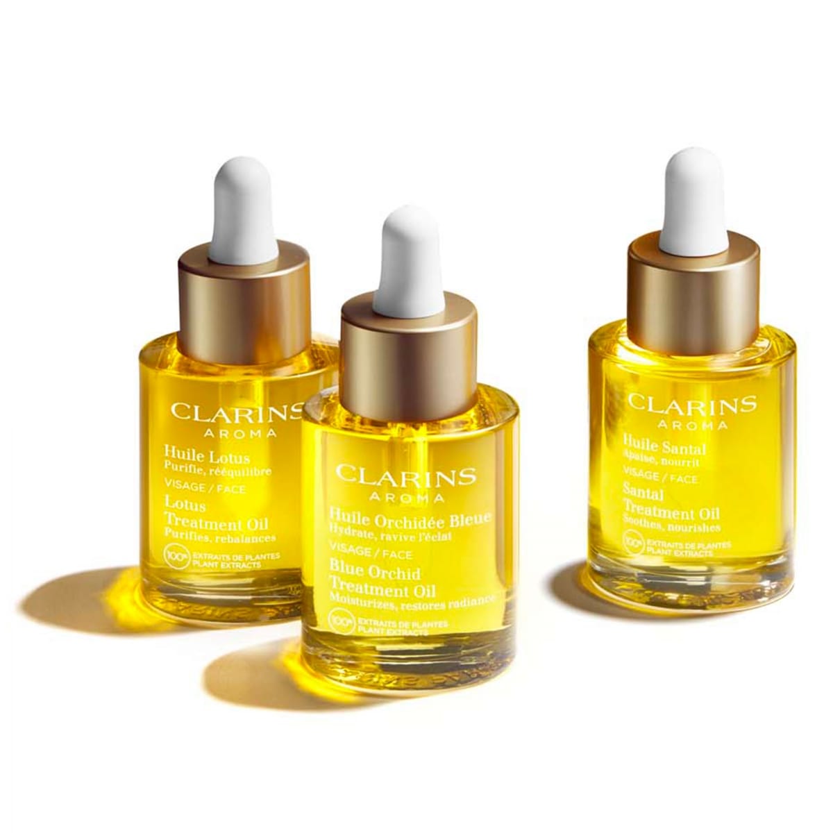 CLARINS Huile Santal Apaise, nourrit