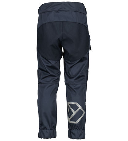 Didriksons Softshellhosen - Lövet - Navy