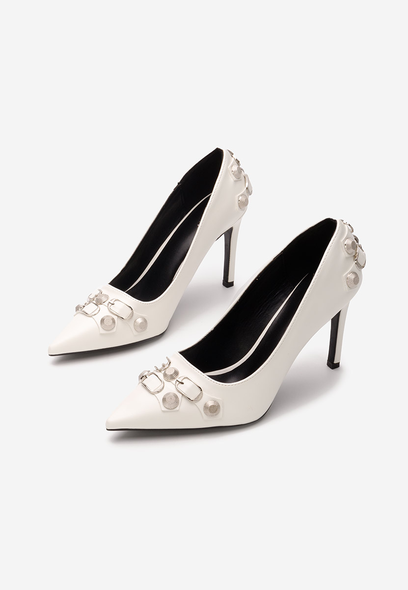 Chaussures stiletto blancs Supreme