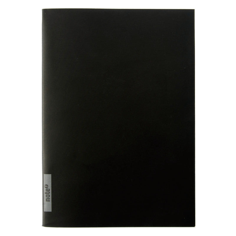 Caderno Agrafado A5 Capa Preta Quadriculado Note!