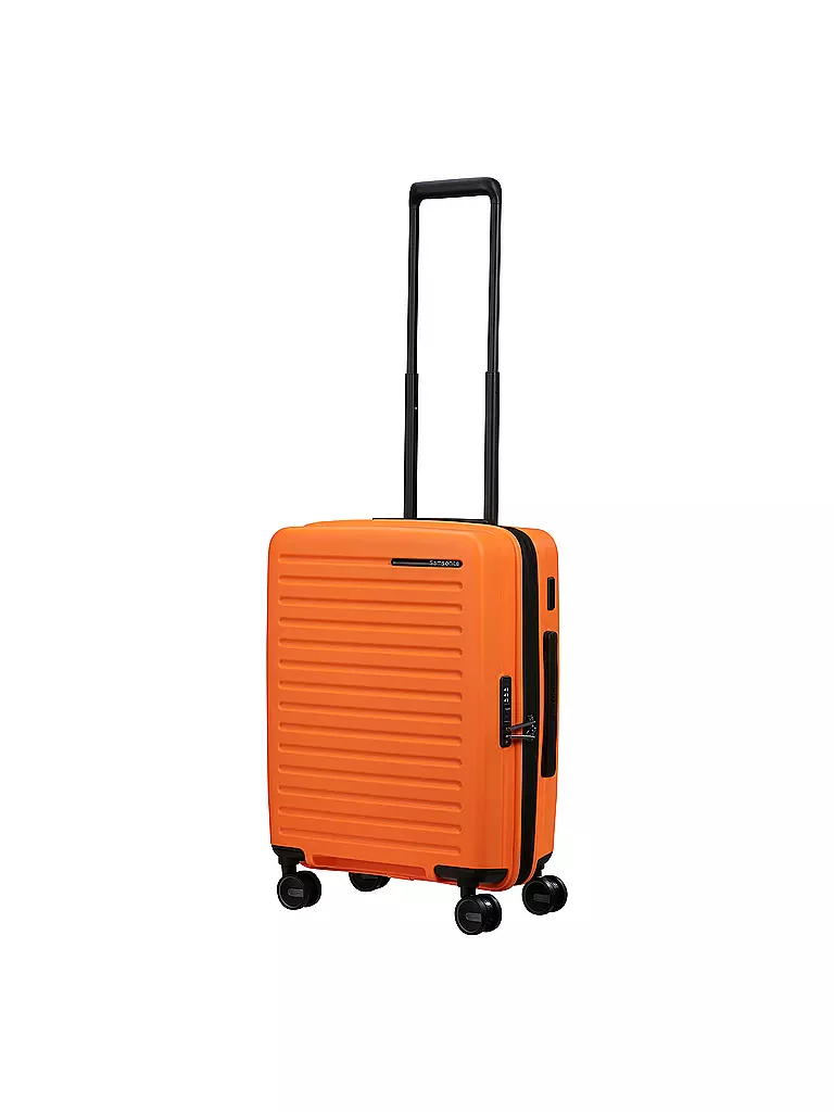 SAMSONITE Trolley  RESTACKD SPINNER 55cm erweiterbar papaya orange