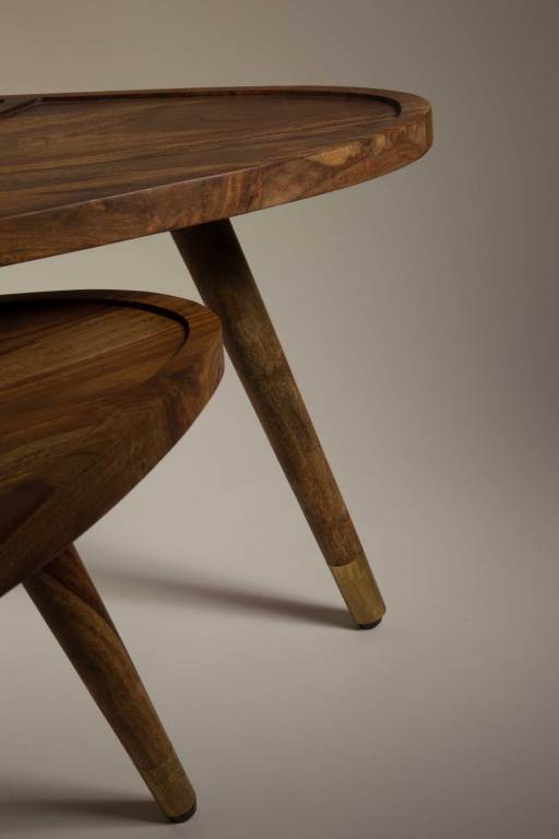 Dutchbone Sham salontafel set van 2