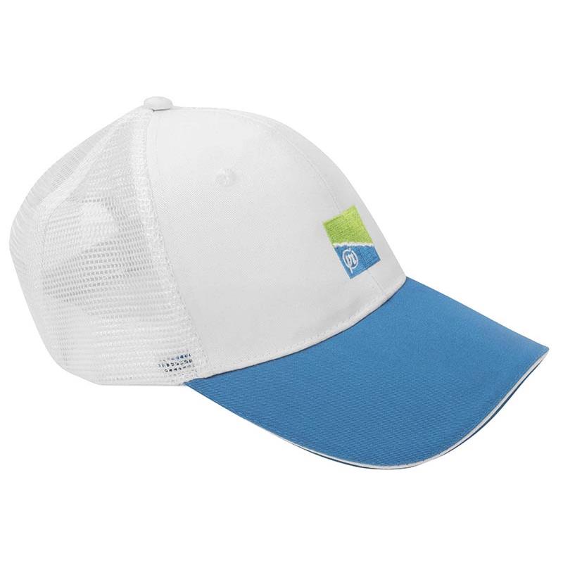 Casquette Homme Preston Innovations White Mesh Cap - Bleu/Blanc