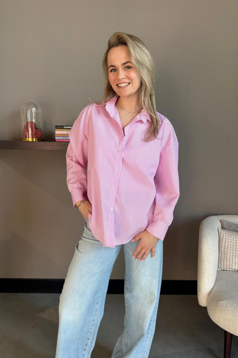 Typical Jill roze dames blouse