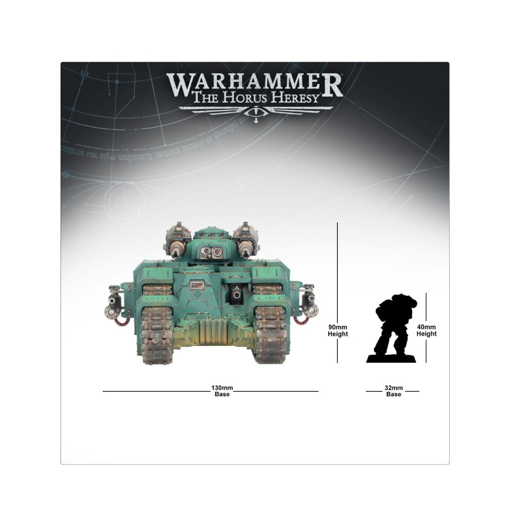 The Horus Heresy - Legiones Astartes - Sicarian Battle Tank