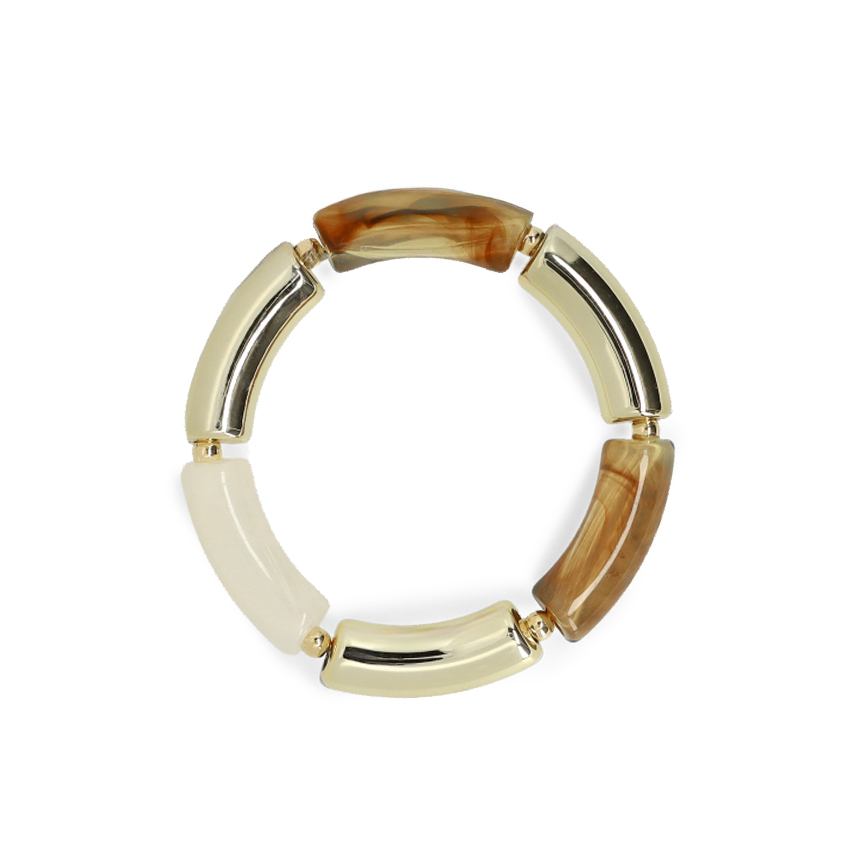 Gouden statement armband