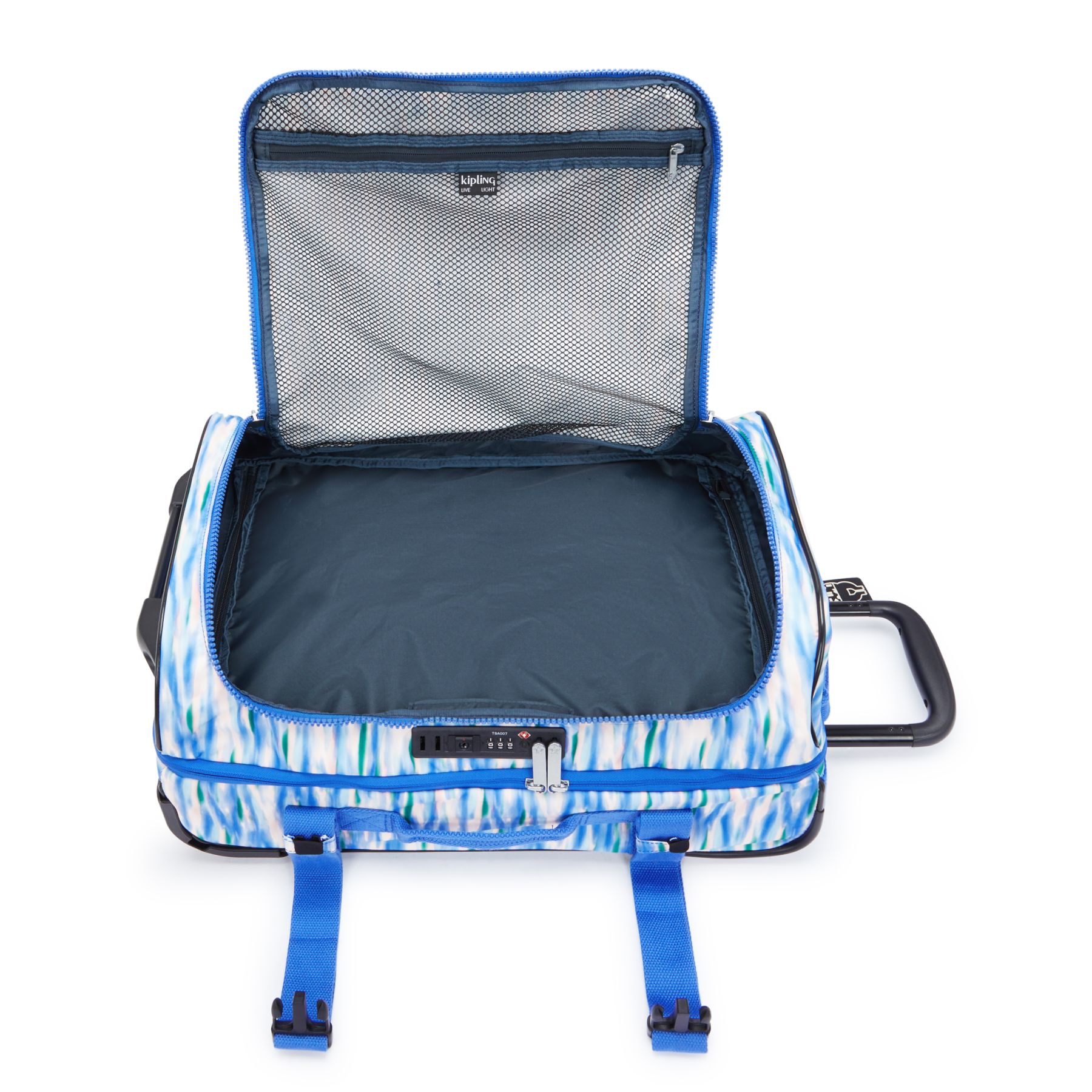 AVIANA S Petit bagage à main à roulettes avec sangles ajustables - Diluted Blue