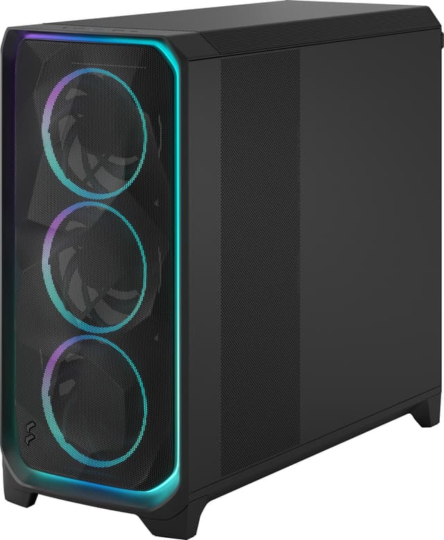 Fractal Design Meshify 3 XL Ambience Pro RGB PC kabinet (sort)