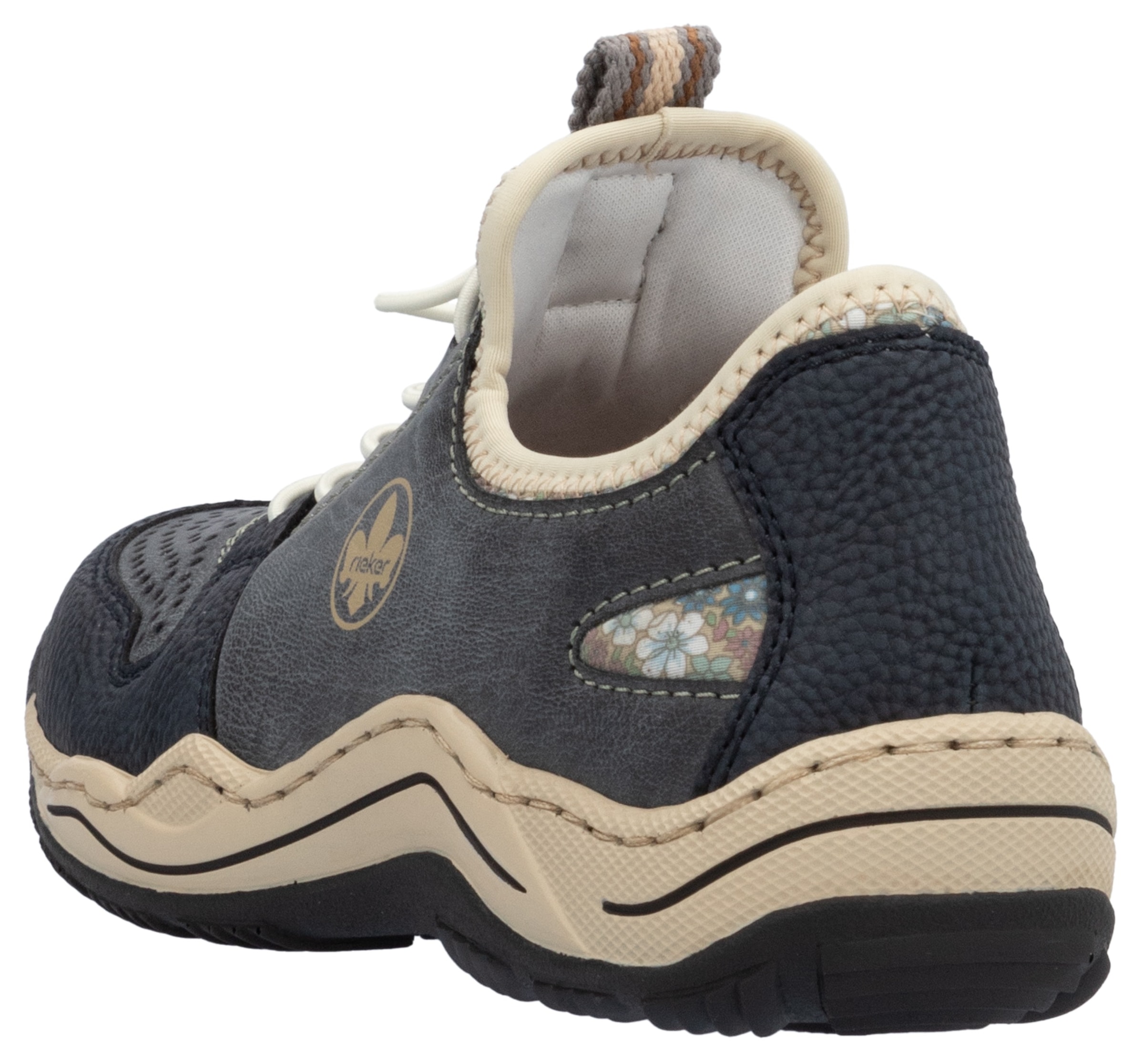 Rieker Schnürschuh  mit elastischem Gummizug