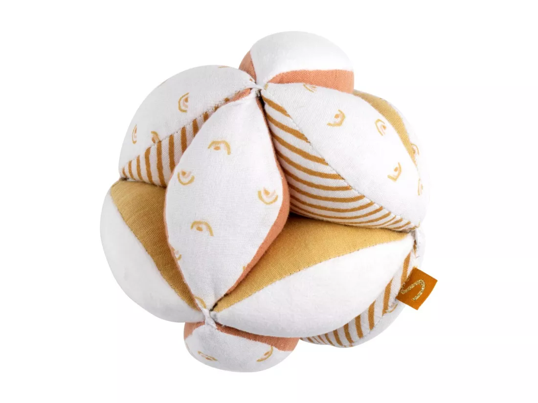 Balle sensorielle en coton blanc