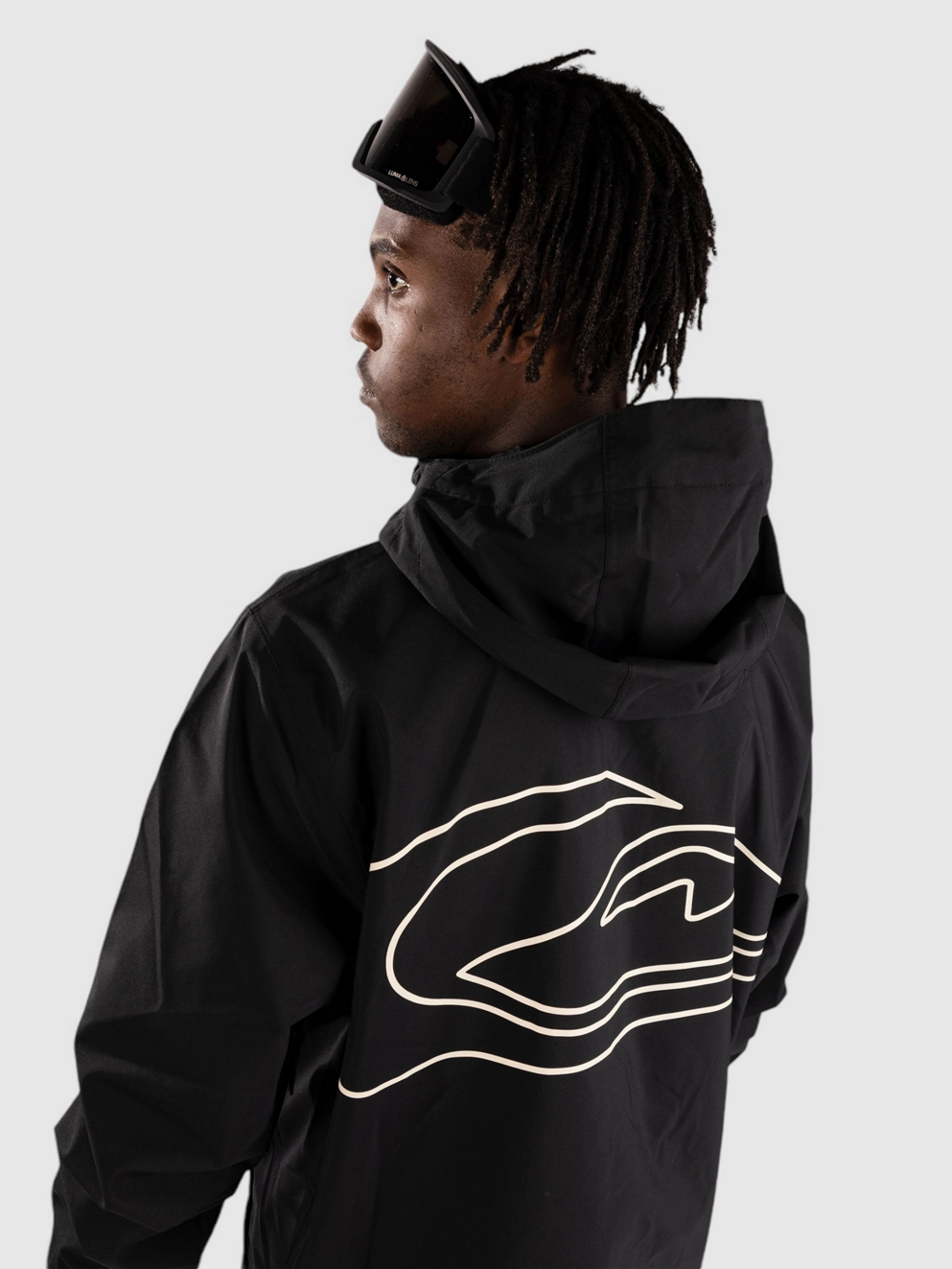 Quiksilver High In The Hood Jacket true black