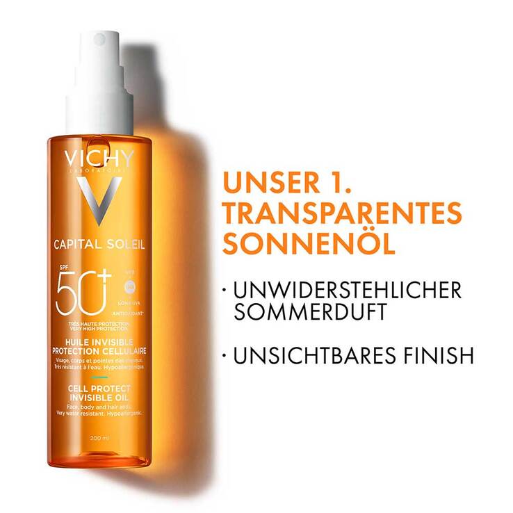 Vichy Capital Soleil Cell Protect Oil LSF 50 , 2x200 ml