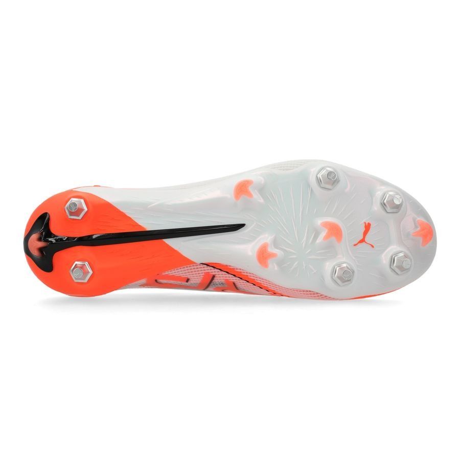 PUMA Ultra 5 Ultimate SG Unlimited - Blanc/Noir/Glowing Red