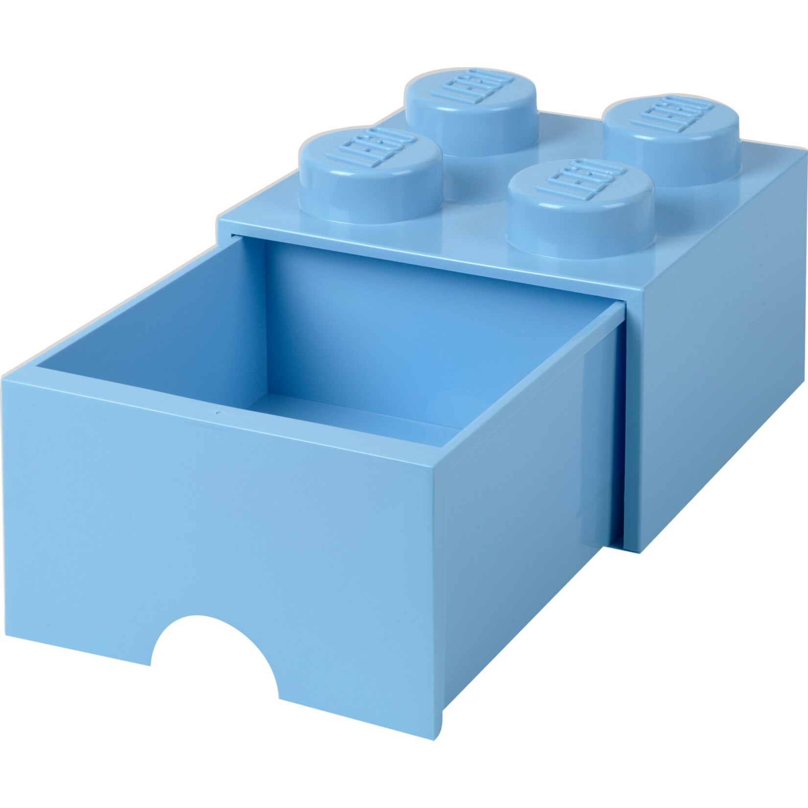 Room Copenhagen Aufbewahrungsbox LEGO Brick Drawer 4 hellblau