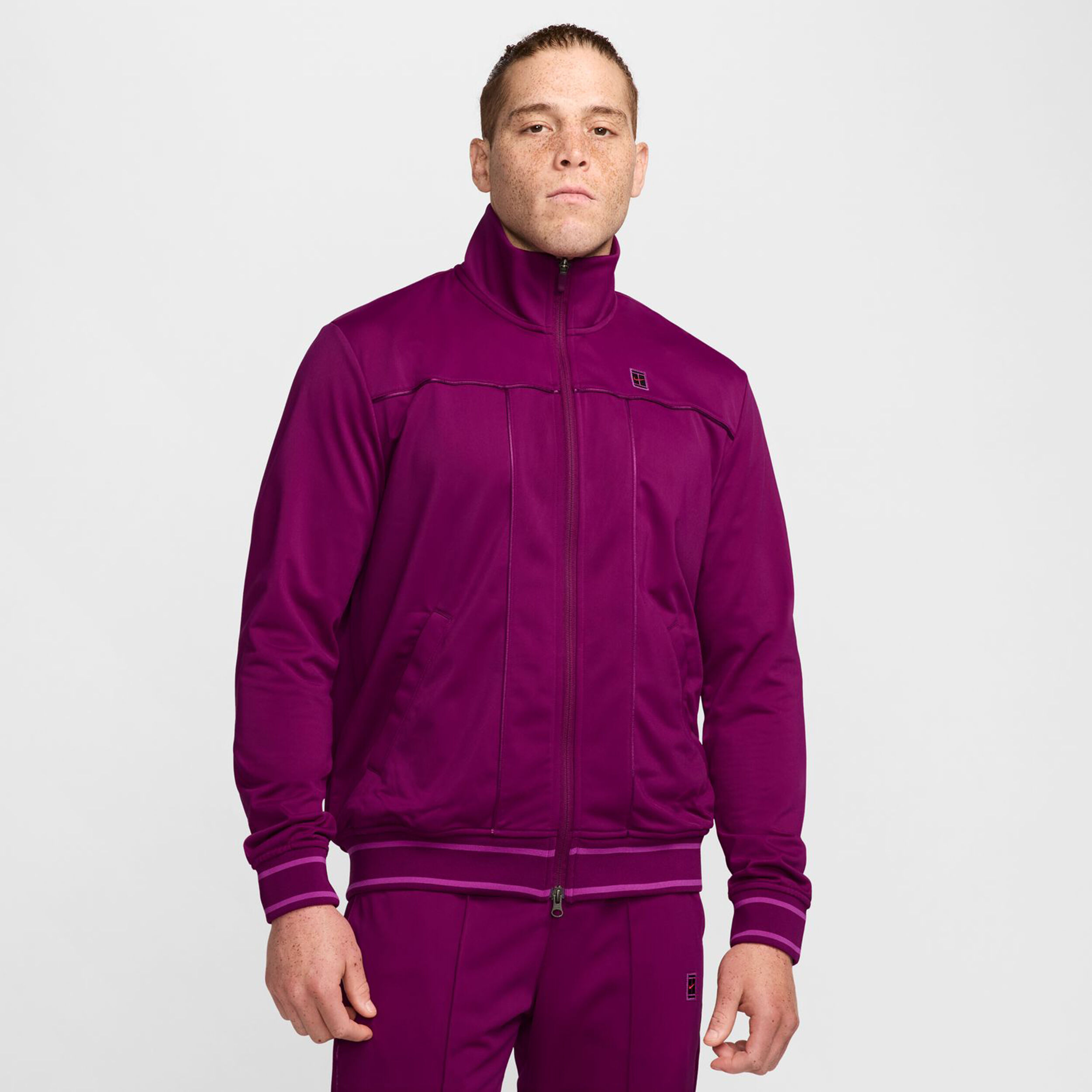 Nike Heritage Suit Veste De Survêtement Hommes - Berry