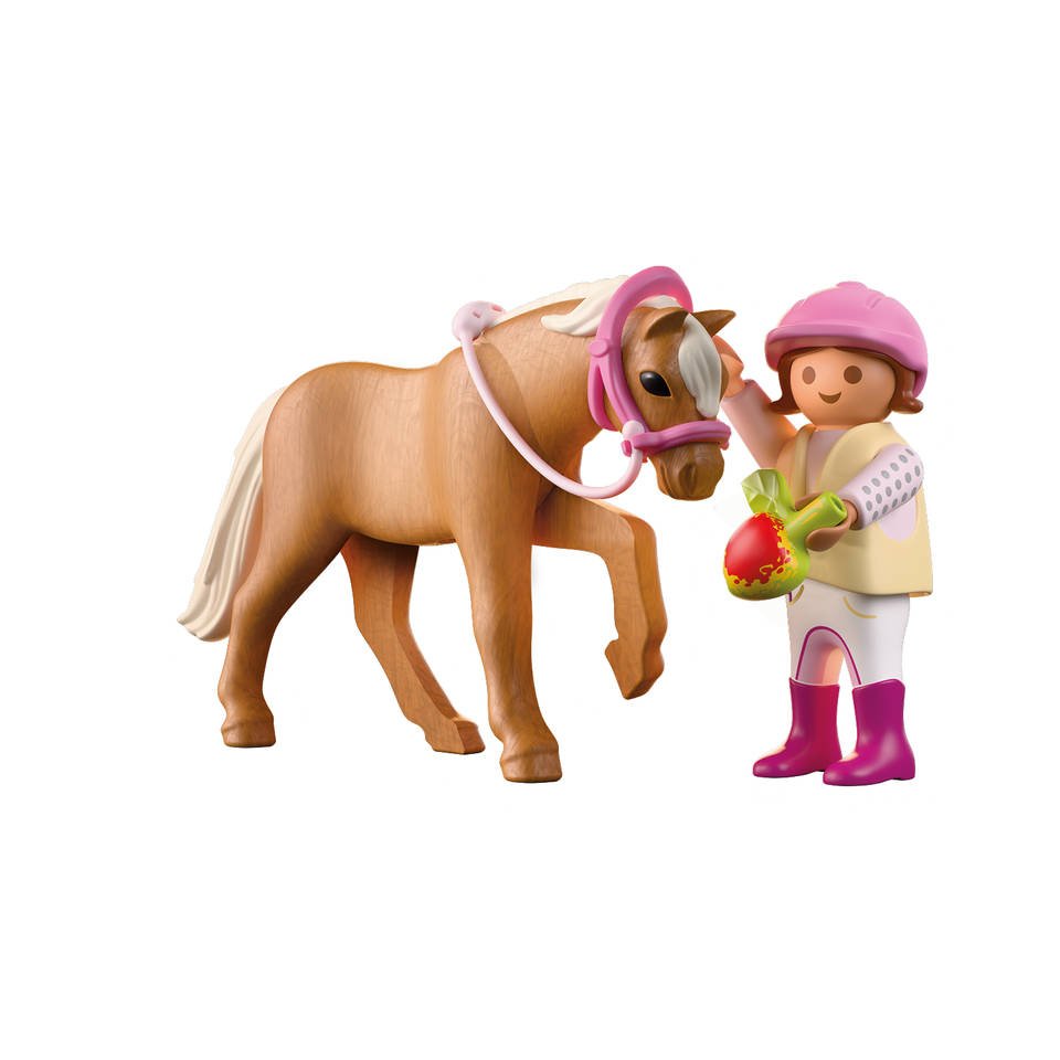 PLAYMOBIL meisje met pony 71887