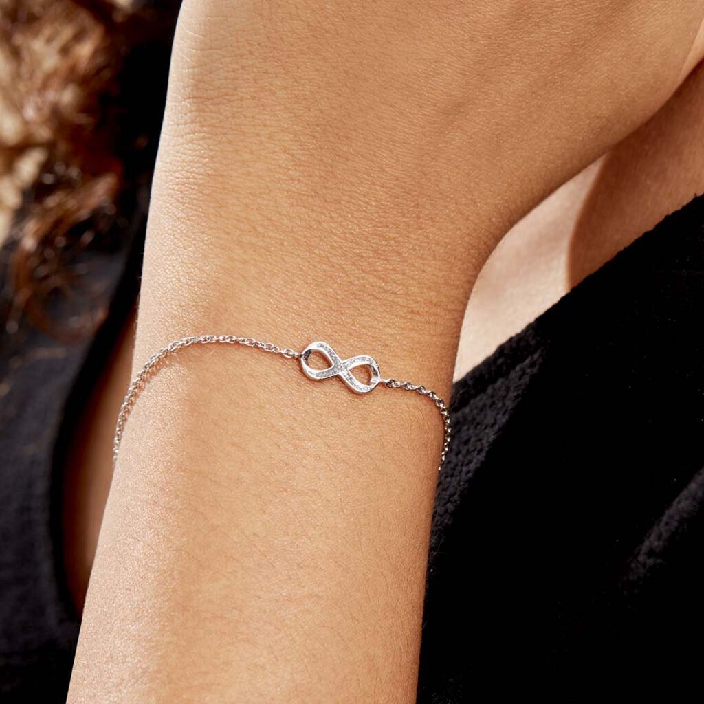Bracelet Argent Rhodié Solkem Glitter