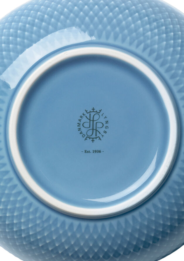 Lyngby Porcelæn Rhombe Color Skål Ø15. 5 cm blå Blå