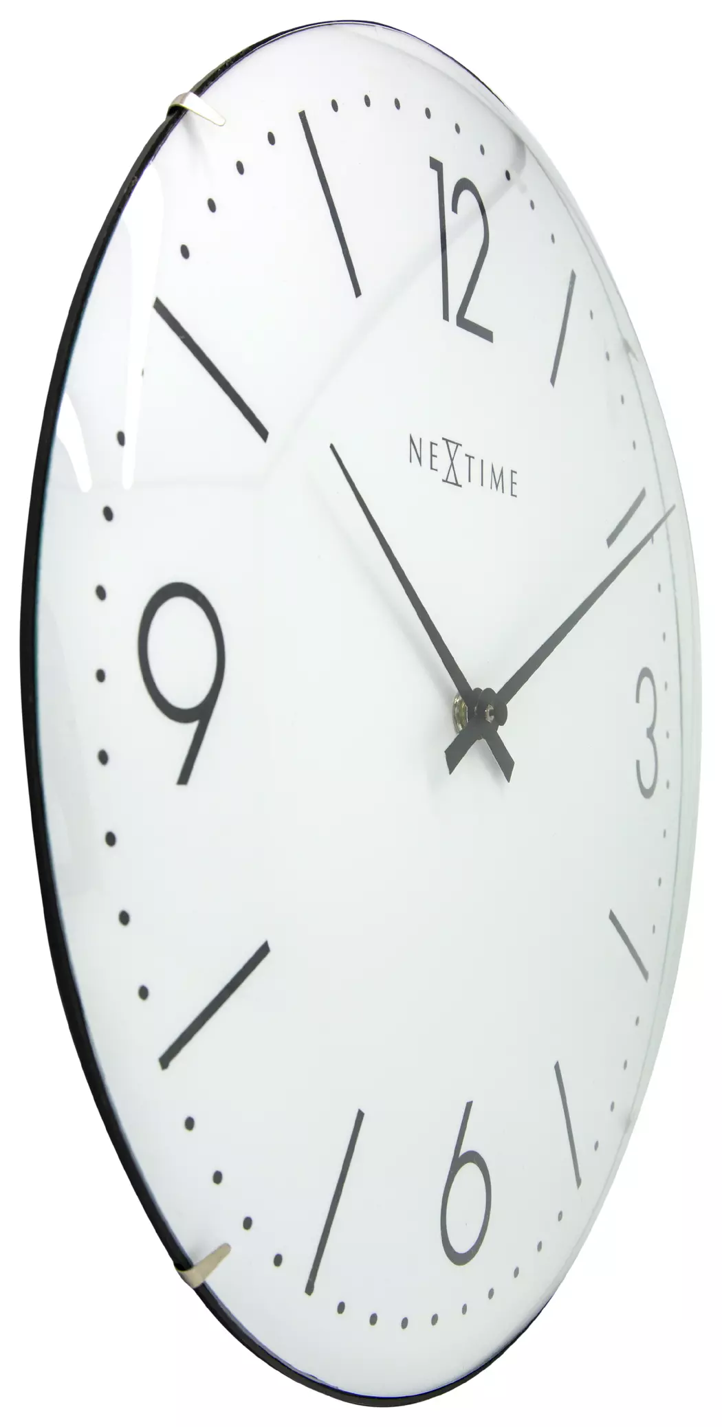 Quarzwanduhr Basic Dome Ø 35 cm