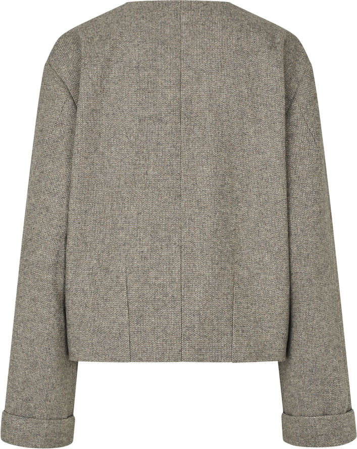 Second Female Levi Wool Blazer Volcanic ash