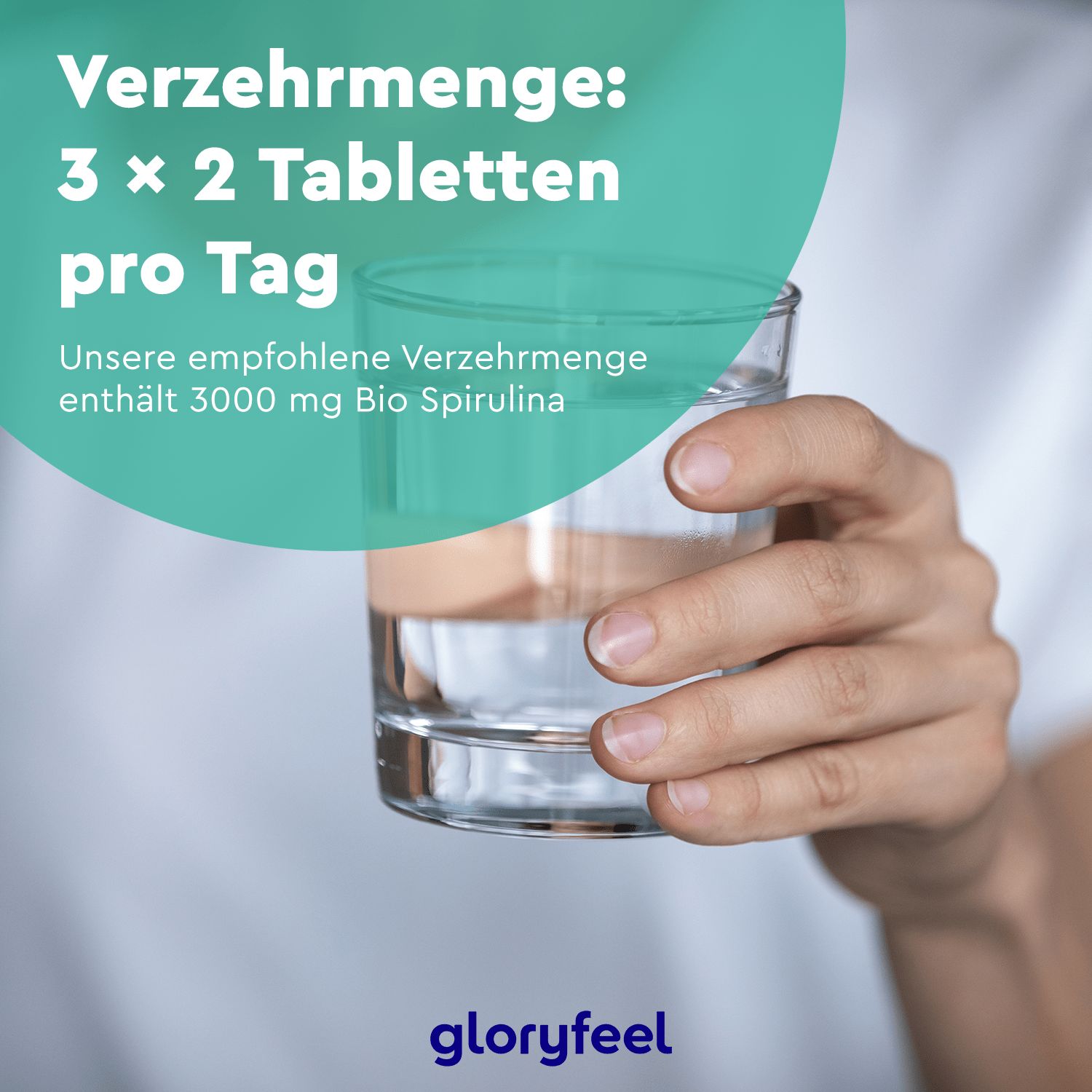 gloryfeel® Bio Spirulina Tabletten