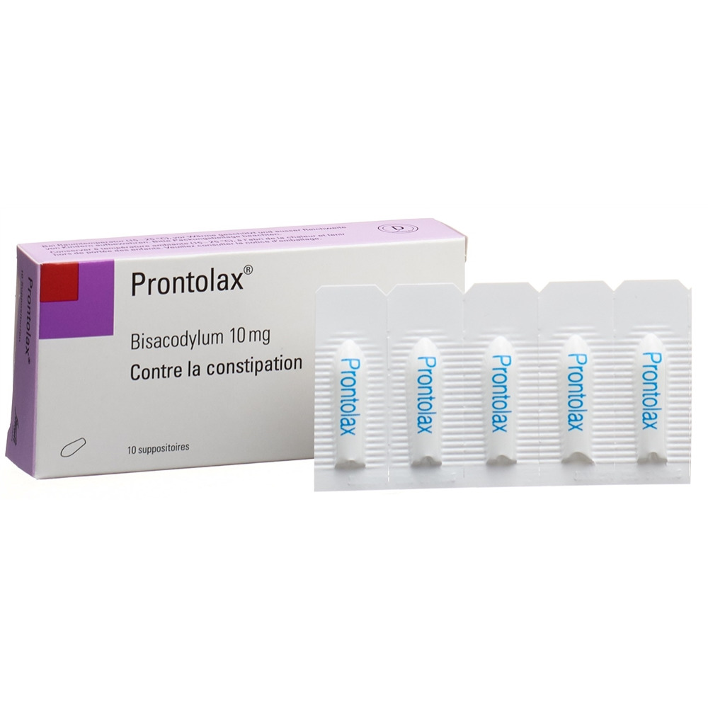 PRONTOLAX Supp 10 mg Blist 10 Stk<br>10 Stück, Blister, Zäpfchen