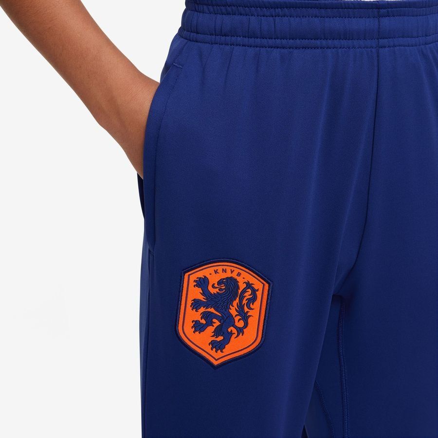 Pays-Bas Bas de Survêtement Dri-FIT Strike - Bleu Marine/Orange Enfant