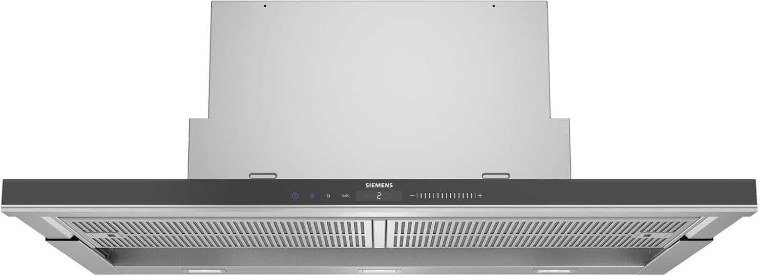 Siemens LI99SA684 iQ700 Flachschirmhaube / Luftgütesensor / LED-Beleuchtung / iQ Drive Motor, Edelstahl