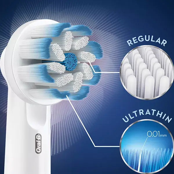 Cabeças de escova de substituição Oral-B Sensitive Clean (8 unidades)